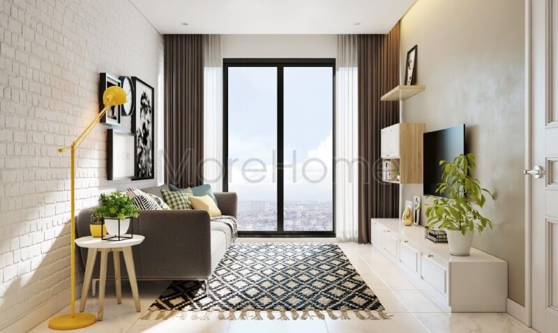 Lựa chọn phong cách thiết kế nội thất hiện đại tối giản luôn là sự lựa chọn hoàn hảo cho những căn hộ chung cư diện tích nhỏ Thiết kế chung cư