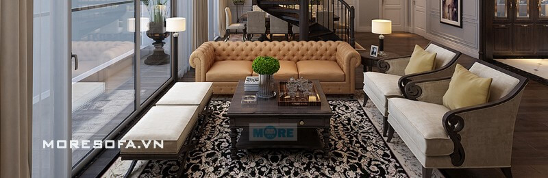 Sofa tân cổ điển Sofa tân cổ điển