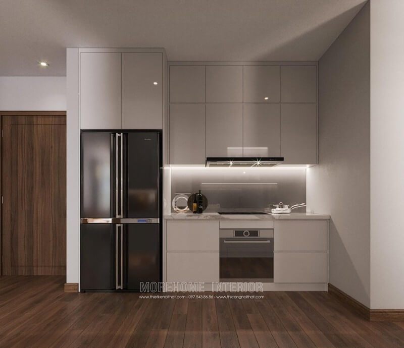 Tổng hợp 17 không gian bếp đẹp căn hộ chuẩn phong thủy