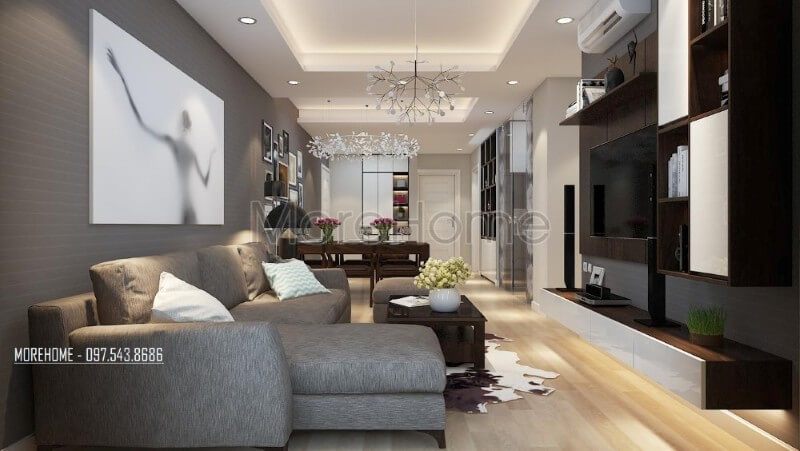 Sofa góc cao cấp là giải pháp thông minh đối với không gian nhà nhỏ như chung cư, nhà phố...